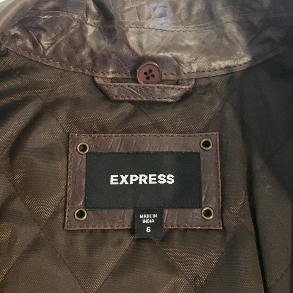 Express Leather Jacket - image 3